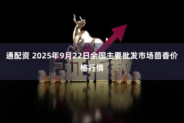 通配资 2025年9月22日全国主要批发市场茴香价格行情